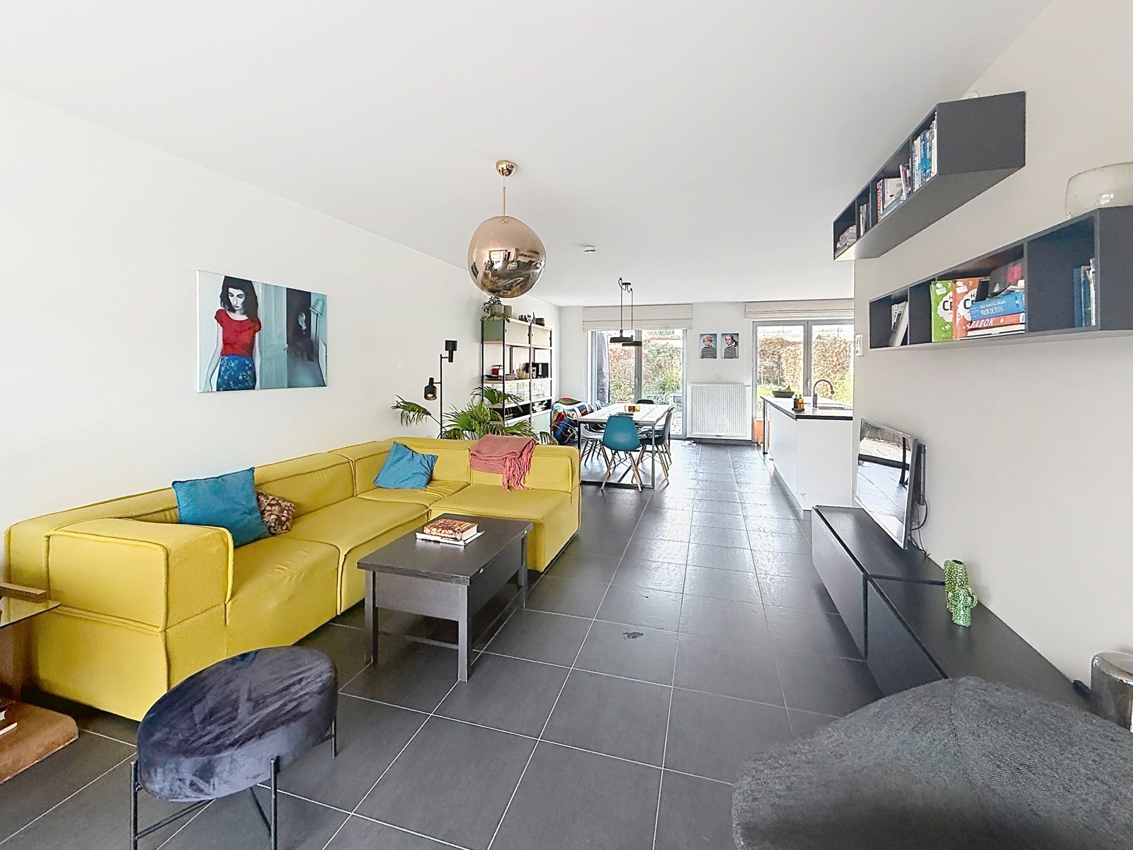 Centrum Halle woning met 3 slaapkamers, tuin en garage - foto 5