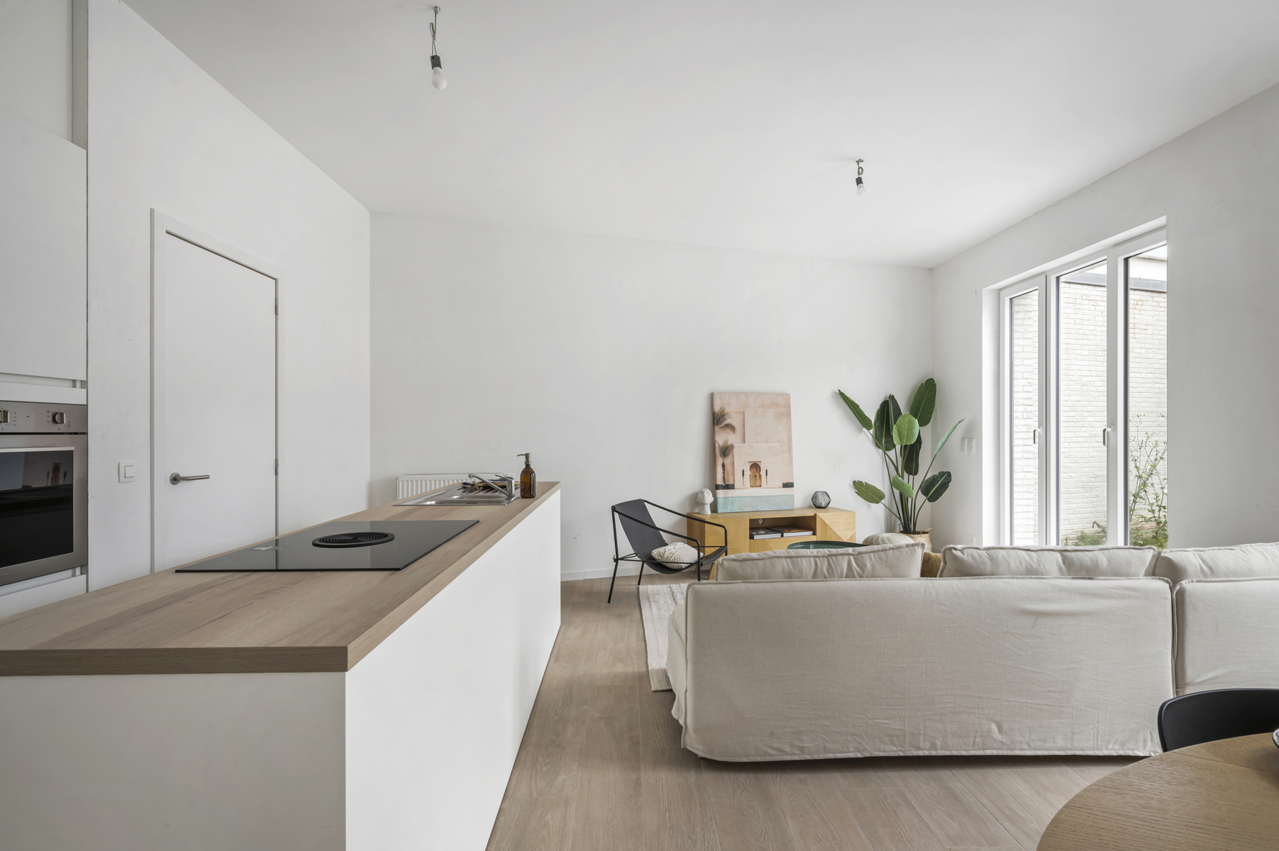 Gelijkvloers nieuwbouwappartement (1 slpk) met tuin - foto 4