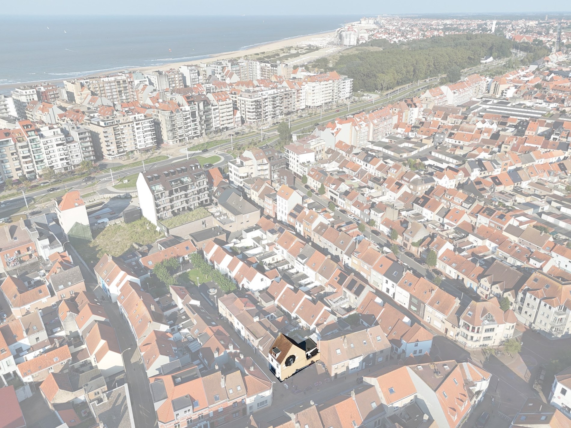 Te renoveren hoekwoning in het centrum van Heist-aan-Zee - foto 2