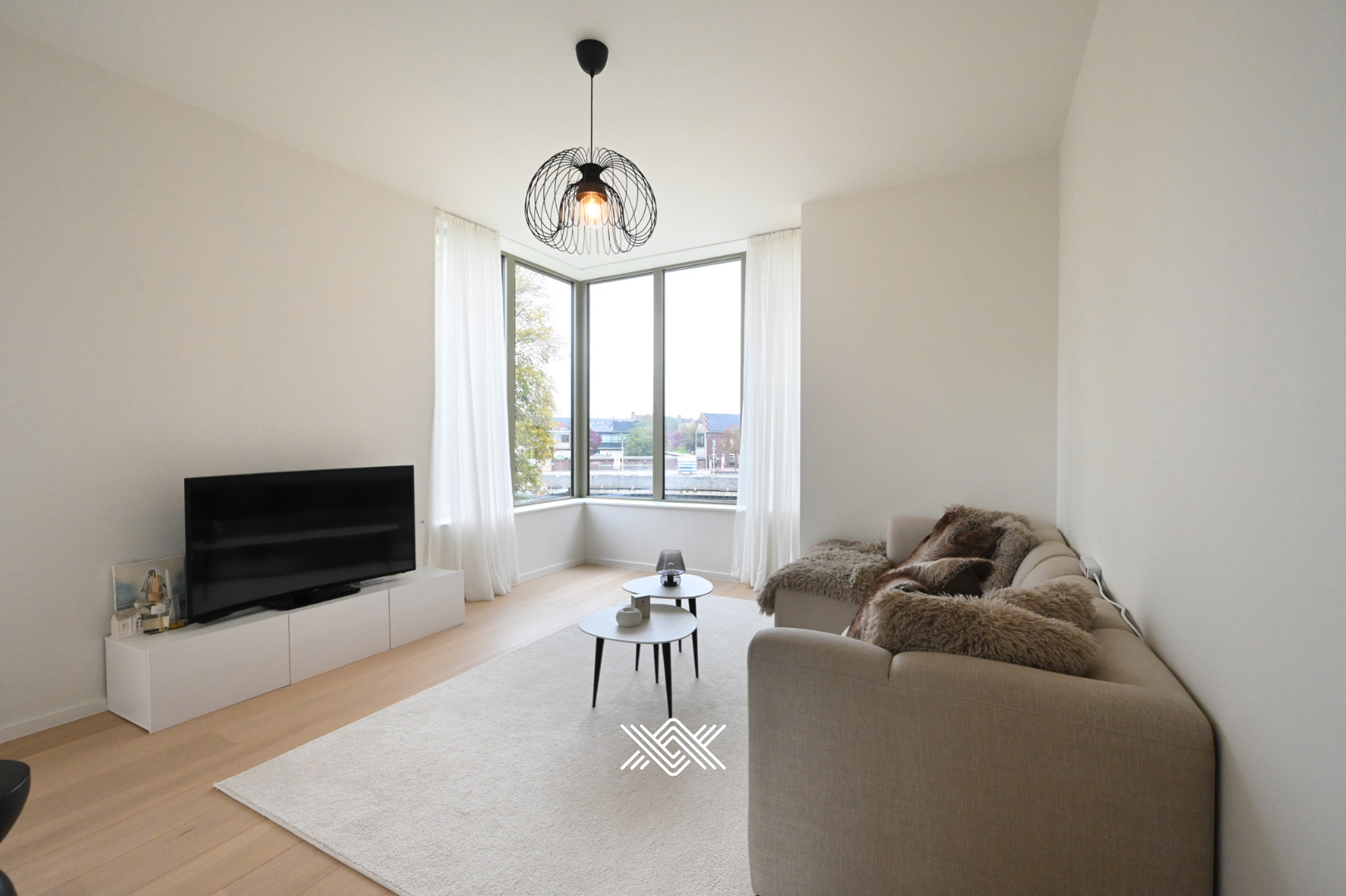 Recent appartement uitkijkend over het stadspark en de Leie - foto 5