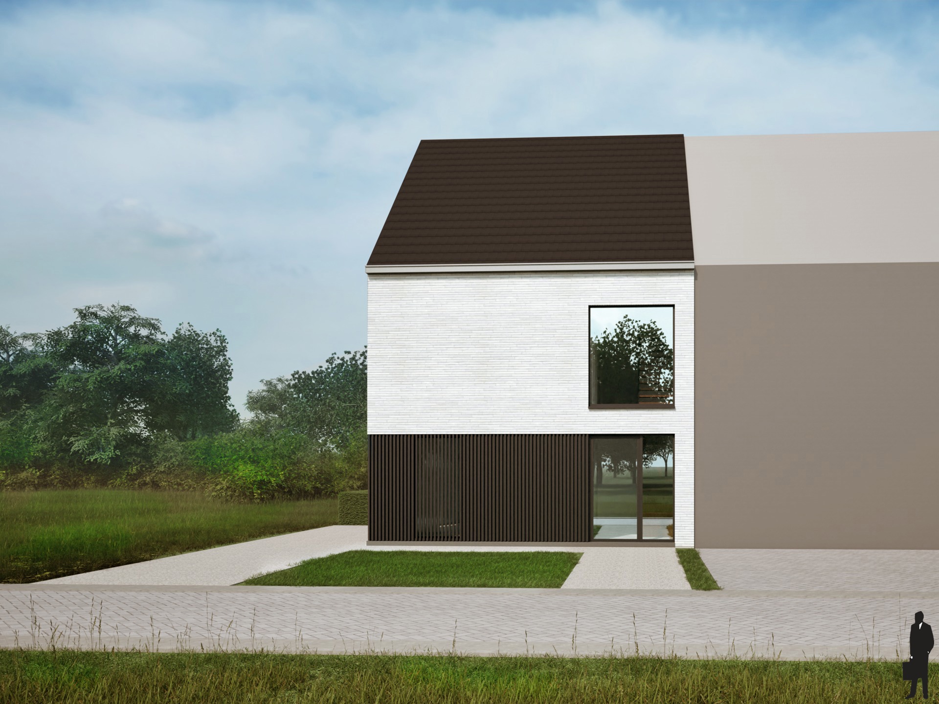 Ruime nieuwbouwwoning te koop op een top ligging in het centrum van Kessel. - foto 2