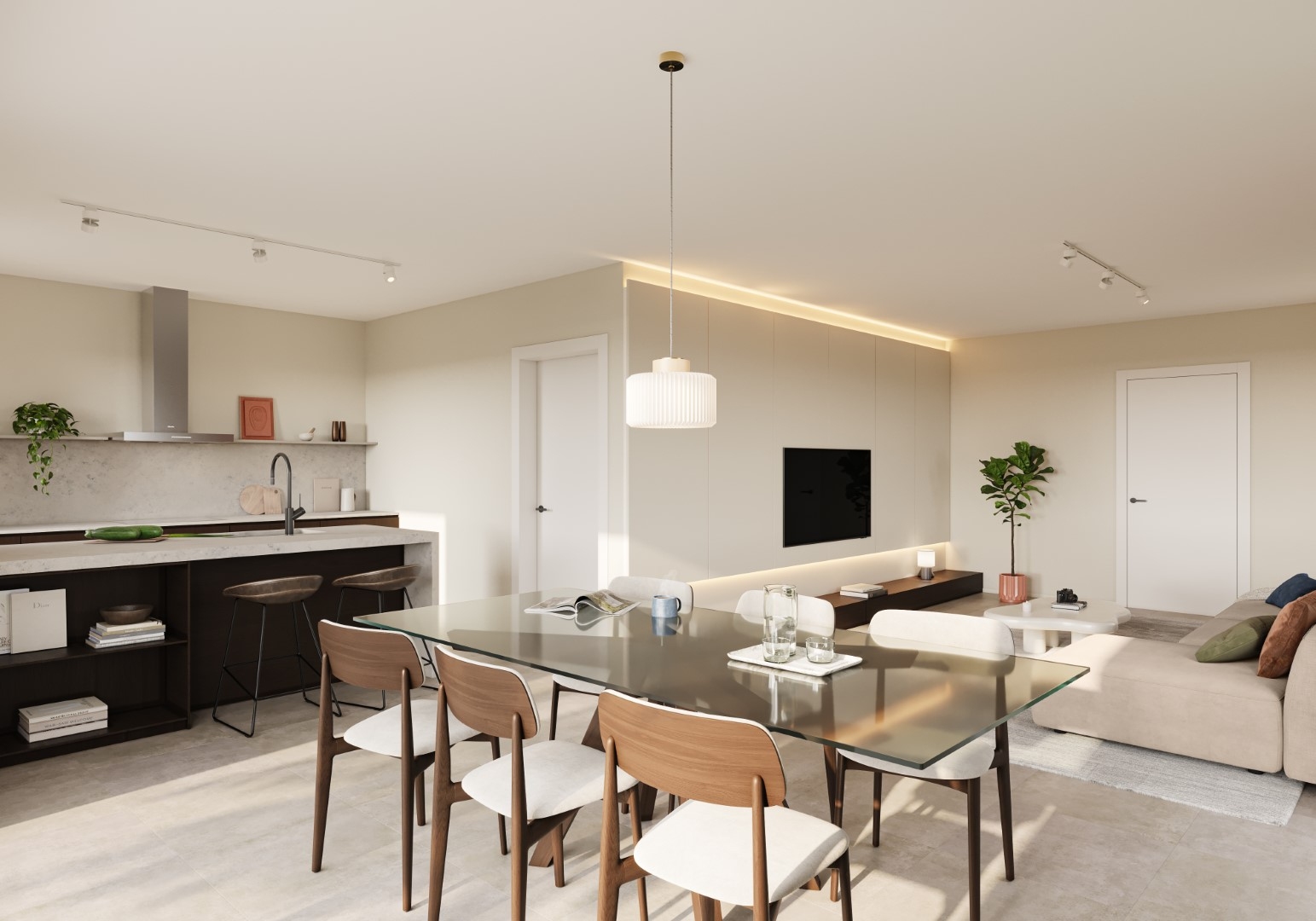 Energiezuinige halfopen bebouwing met 3 slpk’s &amp; garage - foto 4