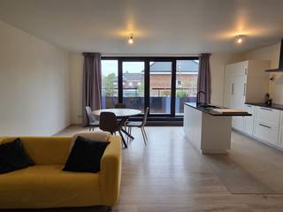 ENERGIEZUINIG EN LUMINEUS NIEUWBOUWAPPARTEMENT MET 1 SLAAPKAMER, GROOT TERRAS 12M², INDIVIDUELE FIETSENBERGING EN AUTOSTAANPLAATS1ste verdieping -...