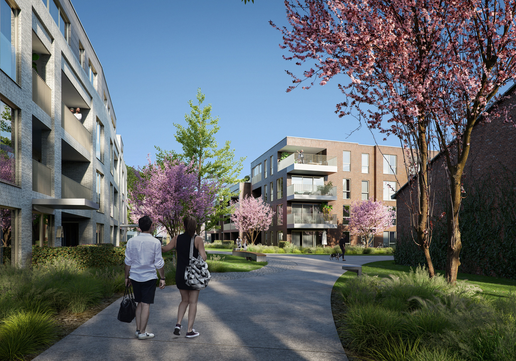 Gelijkvloers nieuwbouwappartement met 1 slaapkamer. - foto 4