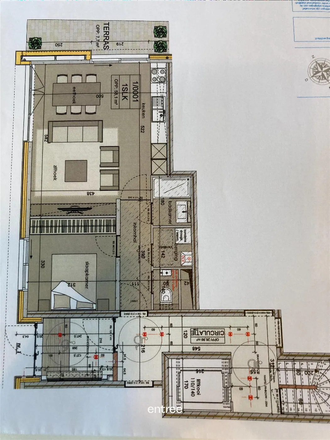 Apartment for rent in Ghent