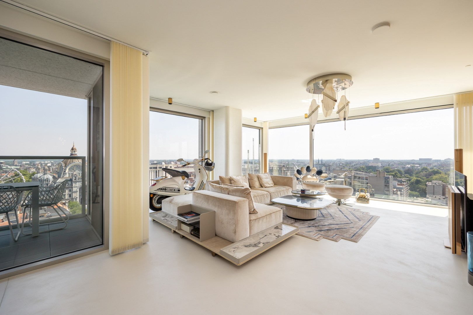 Exclusief wonen in Antwerp Tower | Luxueus appt met 3 slpk! - foto 3