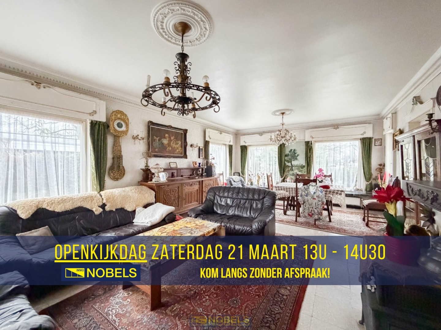 Te koop, Charmante villa met renovatiepotentieel op topligging te Zulte! - foto 1