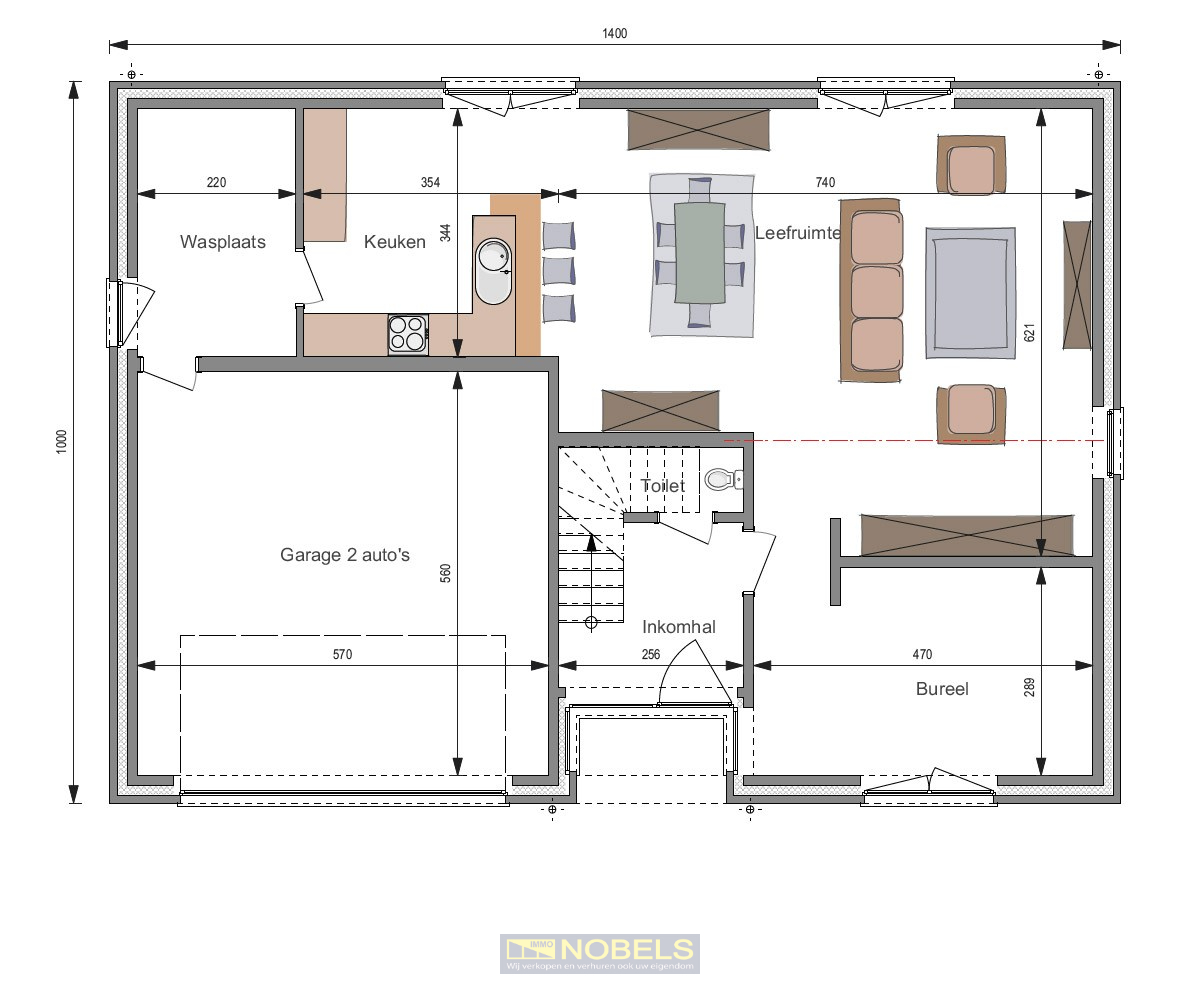 Te koop, uniek villaperceel (713m²) in groene omgeving te Oudenaarde - foto 3