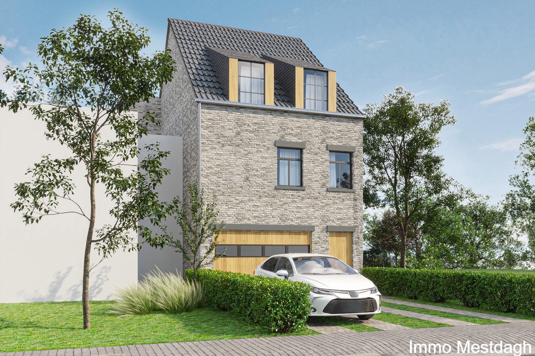Prachtig nieuwbouw (2025) duplex appartement met terras en autostaanplaats - foto 1