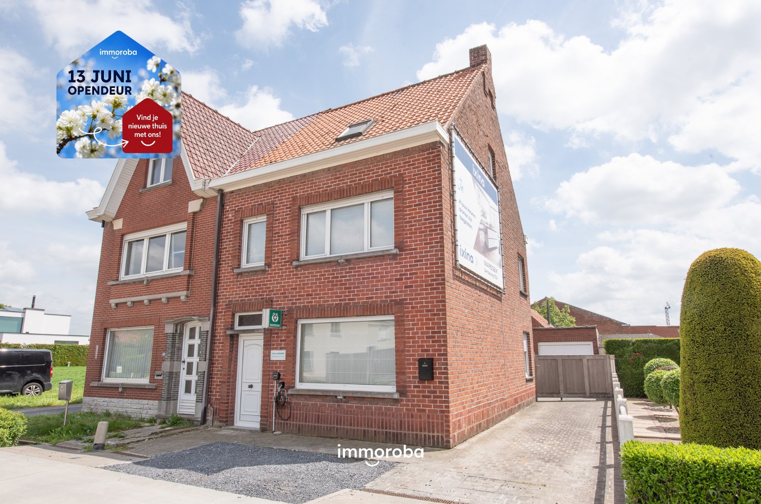 🎉 OPENDEUR zaterdag 13/06 🎉 Iedereen welkom van 10u30 t.e.m. 11u30! 😊 Te koop – Deerlijkseweg 261, 8790 Waregem - foto 1