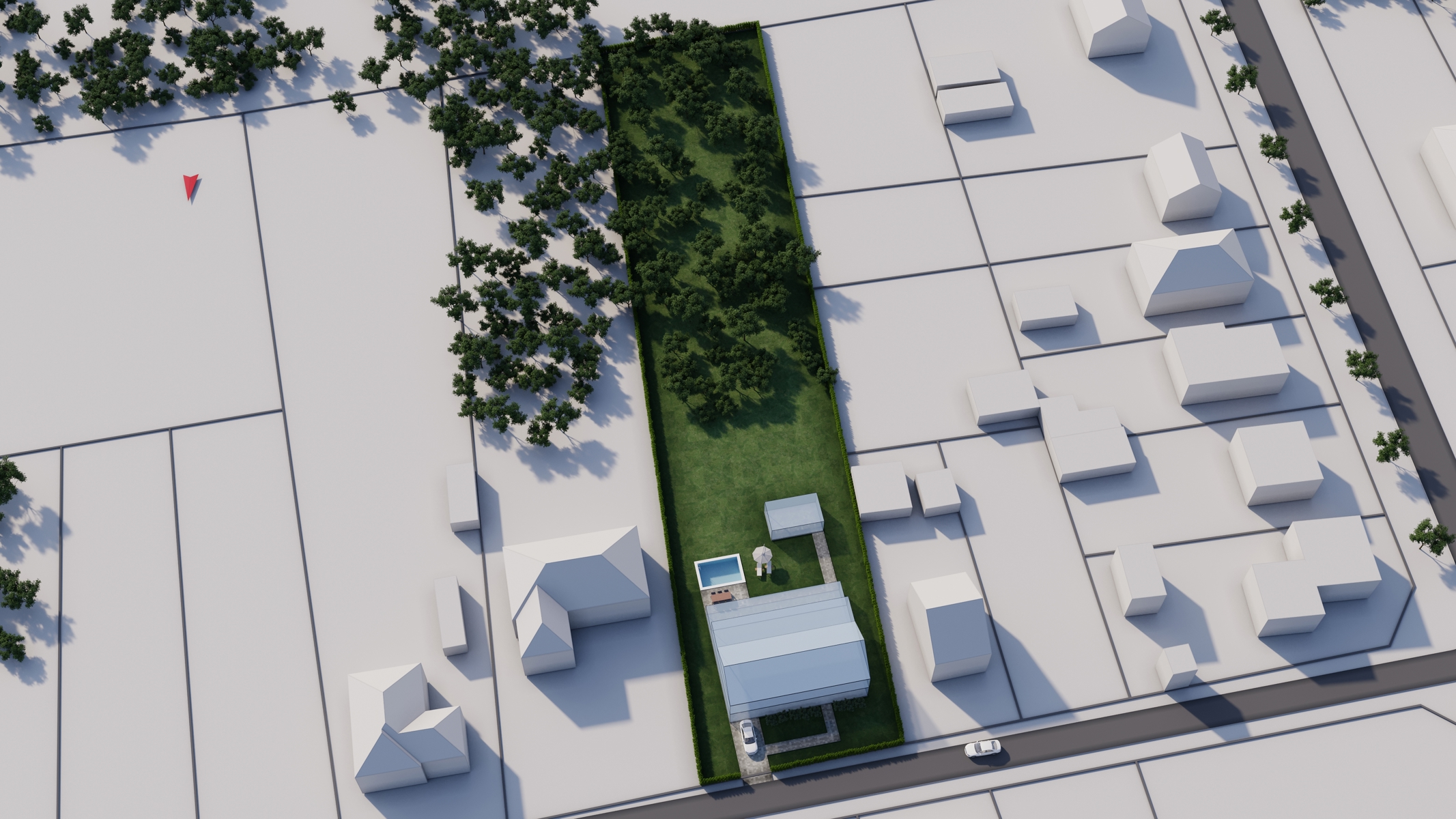 Royaal perceel met zuidoriëntatie, en uniek bouwpotentieel - foto 1