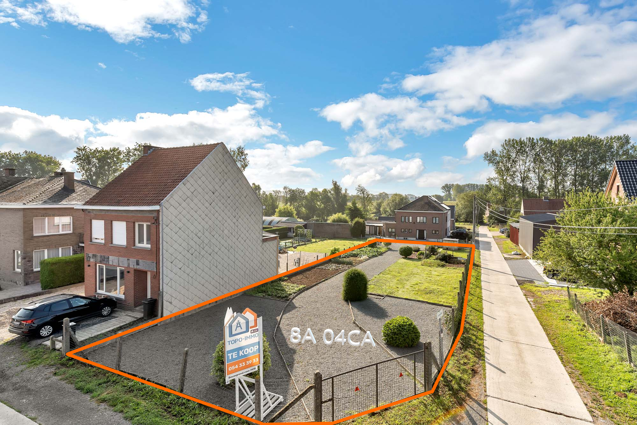 Rustig gelegen bouwgrond voor HOB - foto 1