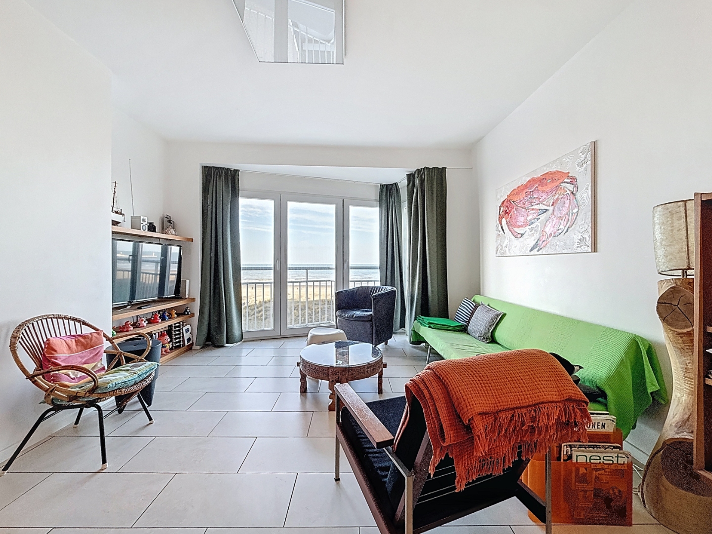 Ruim appartement met frontaal zeezicht in Nieuwpoort - foto 2