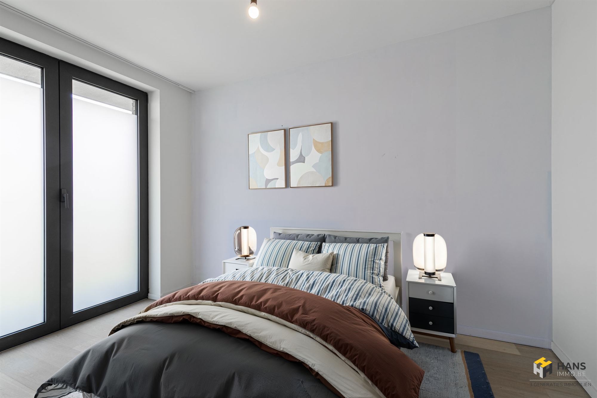 Instapklaar appartement ( 68 m²) met 2 slaapkamers, autostaanplaats en 2 terrassen in Antwerpen (2000). - foto 4