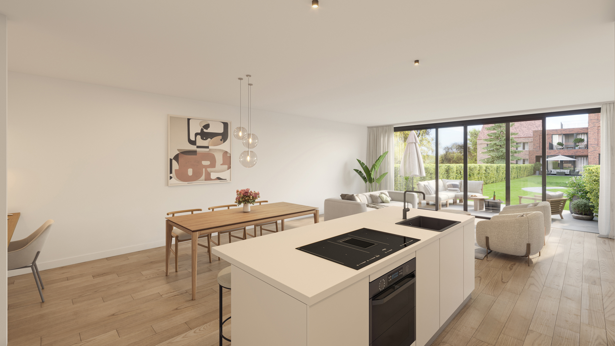 Ruim BEN-appartement met groot terras (B1.4) - foto 5