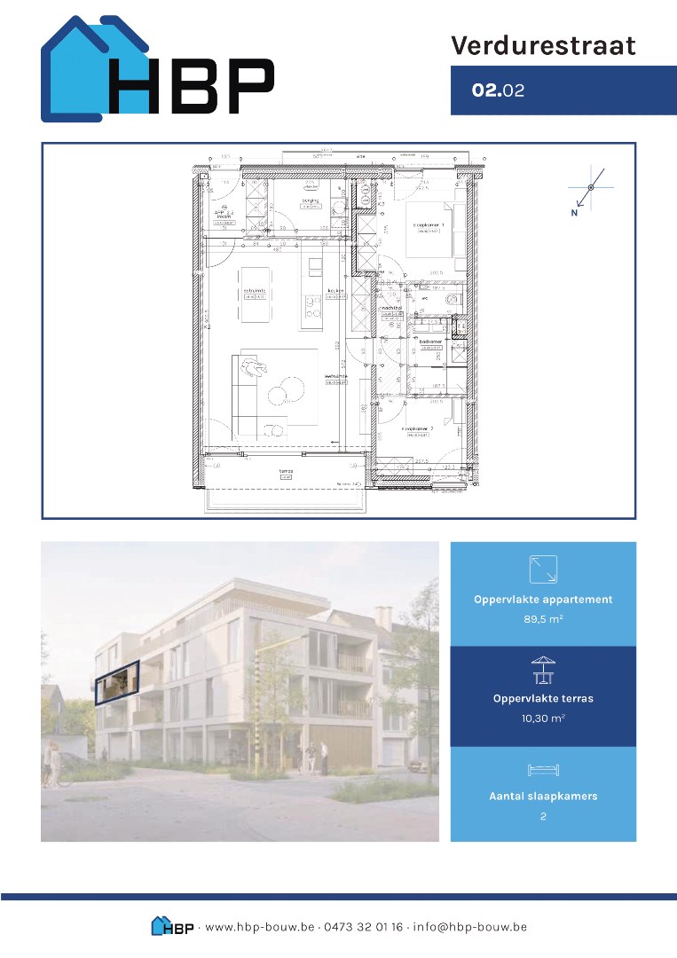 Project Verde - Modern wonen in het hart van Oudenaarde - foto 4