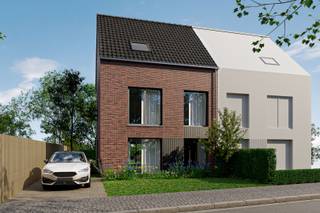Bouw je droomwoning in Brakel! <br />Droomt u van een nieuwe betaalbare woning? Ontdek de mogelijkheden bij IMMOBOSS<br /><br />In het rustige Brakel realiseren wij verschillende nieuwe te bouwen halfopen bebouwingen, voorzien van alle hedendaagse comfort en een uitgebreide keuze aan kwalitatieve afwerkingsmaterialen. <br /><br />Deze energiezuinige woningen met  een uitstekende EPB-score van A23 kunnen volledig worden aangepast aan uw wensen en levensstijl. <br /><br />Een woning met inkomhal, apart toilet, ruime woonkamer met open keuken, ruime berging, nachthall , berging, badkamer en 3 volwaardige slaapkamers.<br /><br />Maatwerk is mogelijk, dit tegen unieke prijzen. Zo creëert u een woning die perfect bij u past, aan een bijzonder aantrekkelijke prijs voor nieuwbouw.<br />TOTALE PRIJS: 437.533 euro <br /><br />Benieuwd naar de mogelijkheden? Neem vrijblijvend contact met ons op en maak een afspraak bij ons op kantoor. We informeren en begeleiden u bij elke stap van uw bouwproject. <br />0488 98 13 30 - jens@immoboss.be 