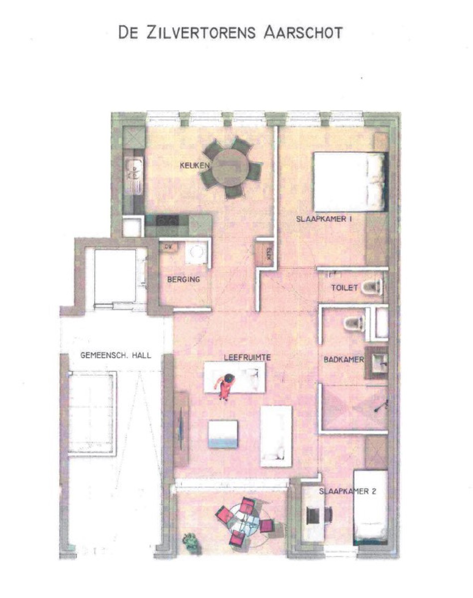 Apartment for sale in Aarschot with 2 bedrooms - photo 2