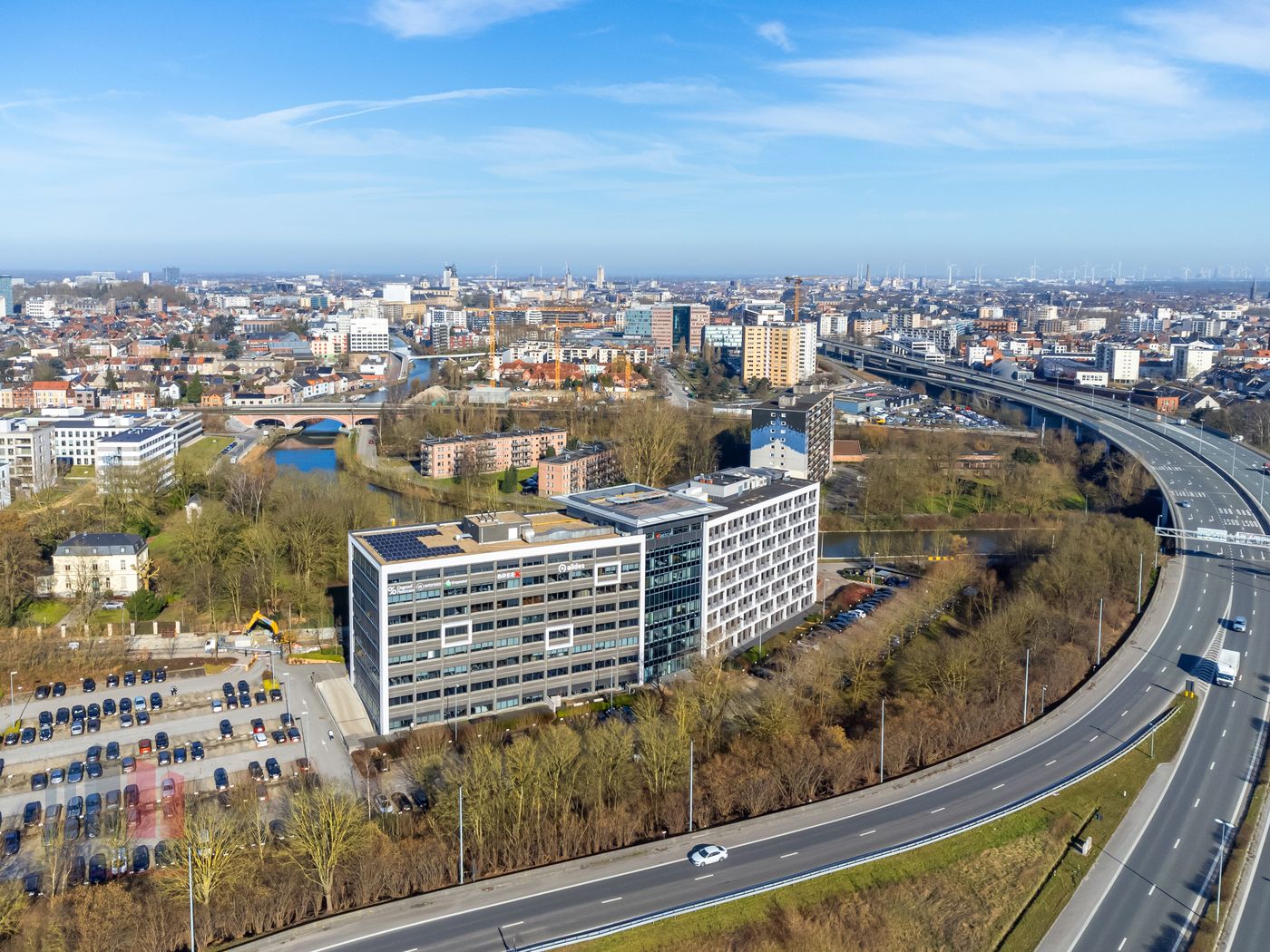 250 m² instapklare kantoren met uitzicht op de schelde nabij E17 Gent - foto 4