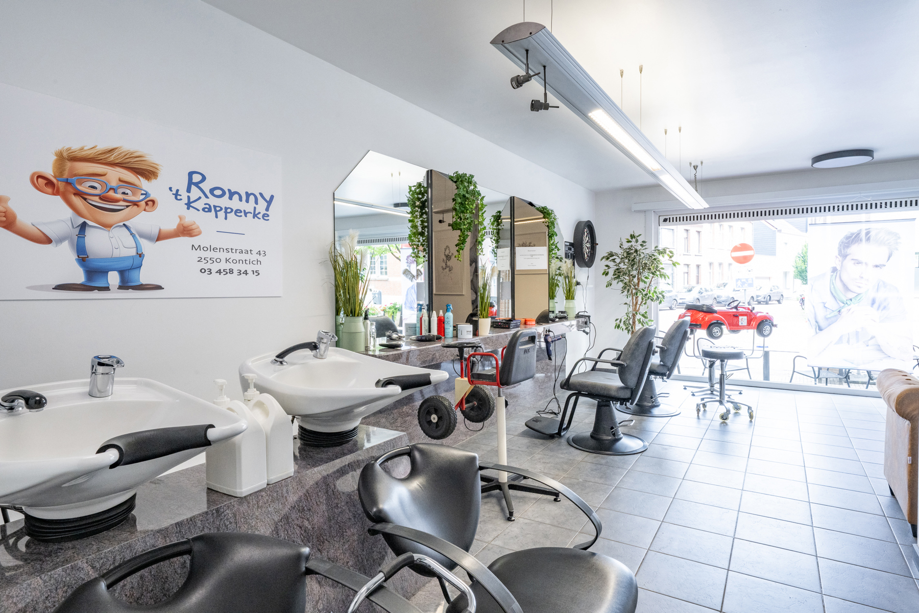 Kapsalon met woonst– goede investering met direct rendement - foto 5