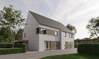 In het idyllische Ramskapelle bij Nieuwpoort vinden we langs de Leistraat deze ruime halfopen bebouwing met lotnummer 3 terug. Deze woning ligt op een Zuidoostelijk georiënteerd perceel van zo'n 258 m² en is op de gelijkvloerse verdieping voorzien van een inkomhal met apart toilet, een ruime royale leefruimte met open ingerichte keuken en was- en bergruimte. Op de eerste verdieping bevinden er zich 3 slaapkamers, een ruime badkamer en een nachthal met apart toilet. Bovendien bevat deze woning een ruime zolder en een gezellige tuin. (Vg, Wug,Gmo, Gvkr, Gvv) ~ max E-peil: 30 ~ Ref. OU26535<br /><br />Ramskapelle de charmantste deelgemeente van Nieuwpoort ligt te midden de polders nabij het sluizencomplex “de ganzepoot” en het op -en afrittencomplex van de E40. Hierdoor is de gemeente vlot bereikbaar via de E40 afrit 3 Nieuwpoort – Diksmuide. In Ramskapelle kunt u rustig vertoeven, doch is het bruisende stadscentrum van Nieuwpoort nooit ver weg. Binnen de 5 minuten staat u met de wagen op de markt van Nieuwpoort met de fiets staat u er binnen de 10 minuten. Bent u op zoek naar een unieke woning op een prachtige locatie met voldoende faciliteiten en waar de zee om de hoek gluurt dan zijn deze woningen zeker iets voor u.<br /> <br />Deze woning wordt gebouwd volgens de meest recente energienorm en u krijgt nog de volledige inspraak in de afwerking conform het lastenboek! <br /><br />Bent u overtuigd van dit project die het beste van beide werelden combineert namelijk de rustige landelijke setting op een steenworp van de bruisende kuststad, contacteer ons dan vandaag nog voor een vrijblijvende afspraak op kantoor. Tot binnenkort !