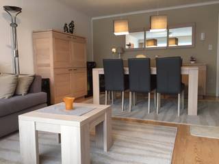 Appartement (90m²) op eerste verdiep met 2 slaapkamers in het hartje van Geel. Bestaande uit: inkomhal, ruime woonkamer, ingerichte keuken,...