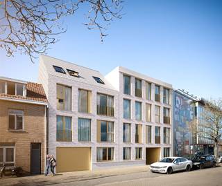 <p>REEDS 55% VERKOCHT!!</p><p>Gunstmaatregel 6% btw op het constructiedeel verlengd !! (o.v.)<br />Nieuwbouwproject bestaande uit 9 appartementen met ruime terrassen en/of tuin, gemeenschappelijke fietsenberging, kelders en parkeerplaatsen.<br />Gelegen in de dorpskern Ekeren, tussen het Veltwijckpark en het vernieuwde Hagelkruispark, op wandelafstand van winkels, scholen en openbaar vervoer.<br />Alle appartementen zullen voldoen aan de E20 BEN-norm door gebruik te maken van zonnepanelen, bodem-water warmtepomp, vloerverwarming, ventilatietype D en een doorgedreven isolatie.<br />De afwerking gebeurt op basis van het verkoopslastenboek met budgetten voor inrichting keuken, badkamer, vloeren en binnendeuren. Verplichte aankoop min. 1 autostaanplaats. </p>