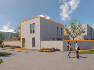 Moderne halfopen energiezuinige woning (231 m²) met 3 slaapkamers, 2 parkeerplaatsen aan de woning en een tuin.<br /><br />Deze halfopen woning wordt gebouwd in een moderne, hedendaagse stijl. Deze patiowoning beschikt over een perceel van 231 m² is voorzien van vloerverwarming en een warmtepomp. Op het gelijkvloers vind je de inkomhal met apart gastentoilet, berging, leefruimte en keuken. Op de eerste verdieping vind je 3 slaapkamers, een apart toilet en 1 badkamer.<br /><br />Meer info? Contacteer ons via 03 808 15 31 of bekijk matexi.be/deurne