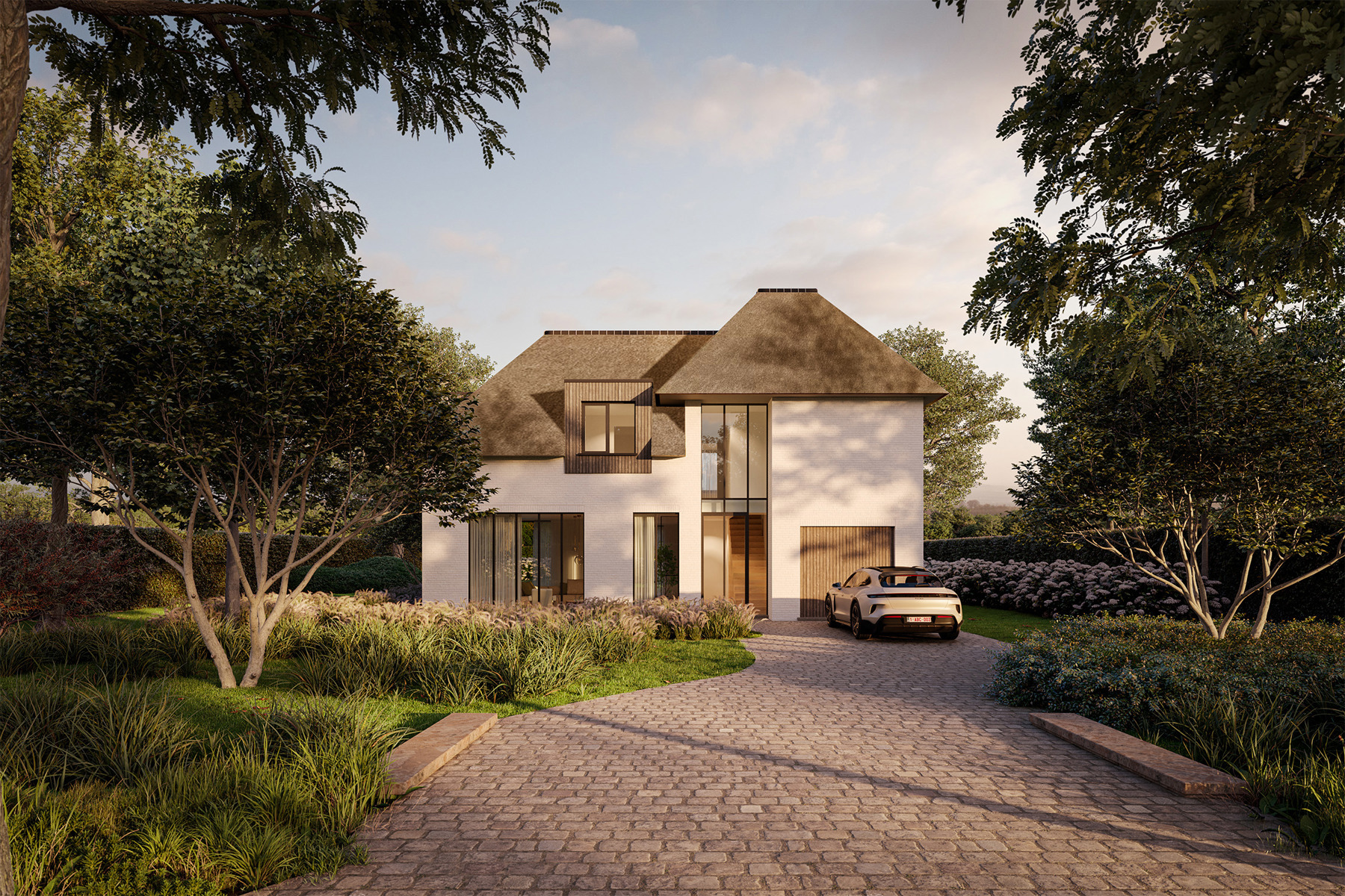 Exclusieve nieuwbouwvilla in groenrijk en rustig Schilde - foto 1