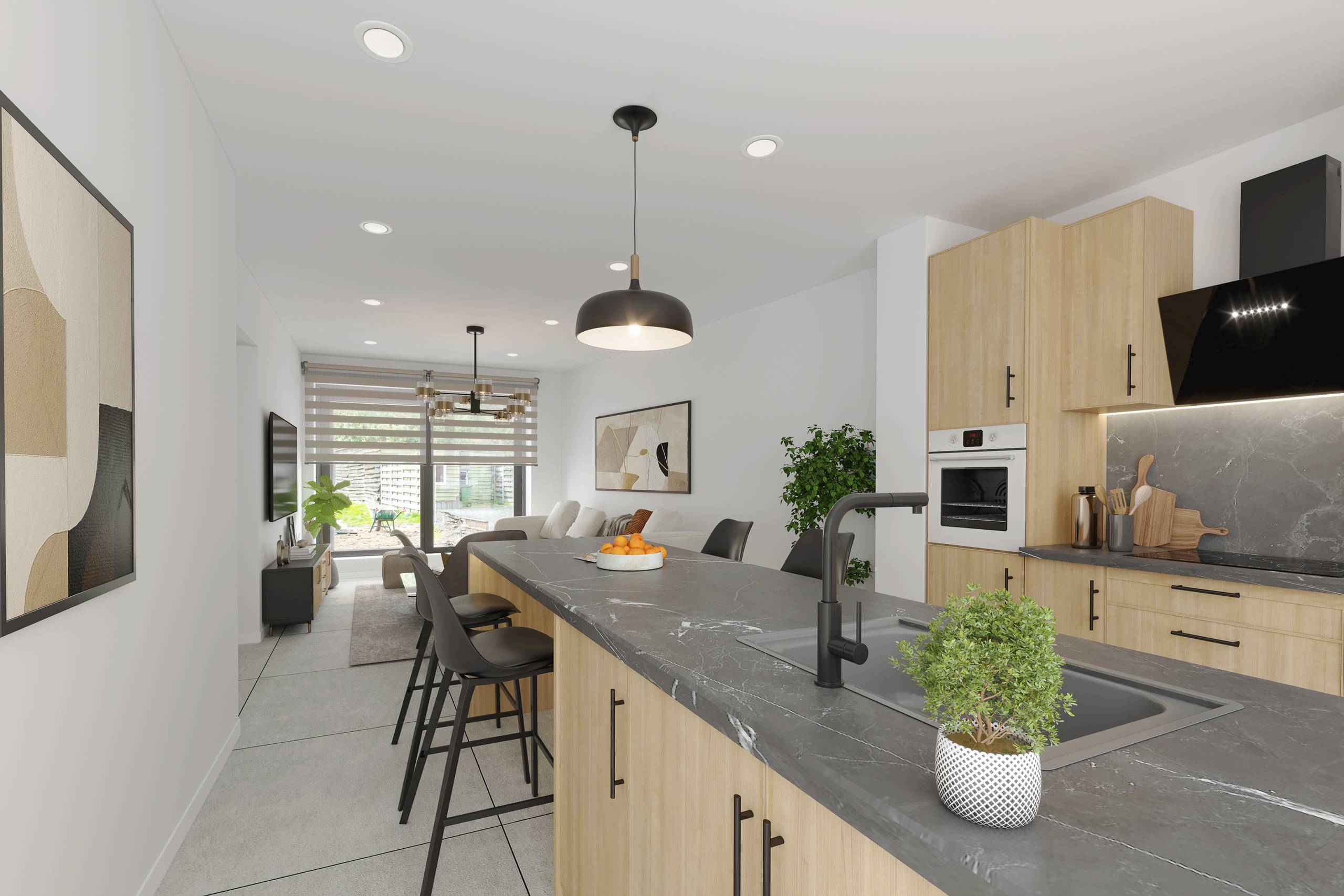 NIEUWBOUW MET 3 SLAAPKAMERS TE KOOP IN ZELZATE - foto 2