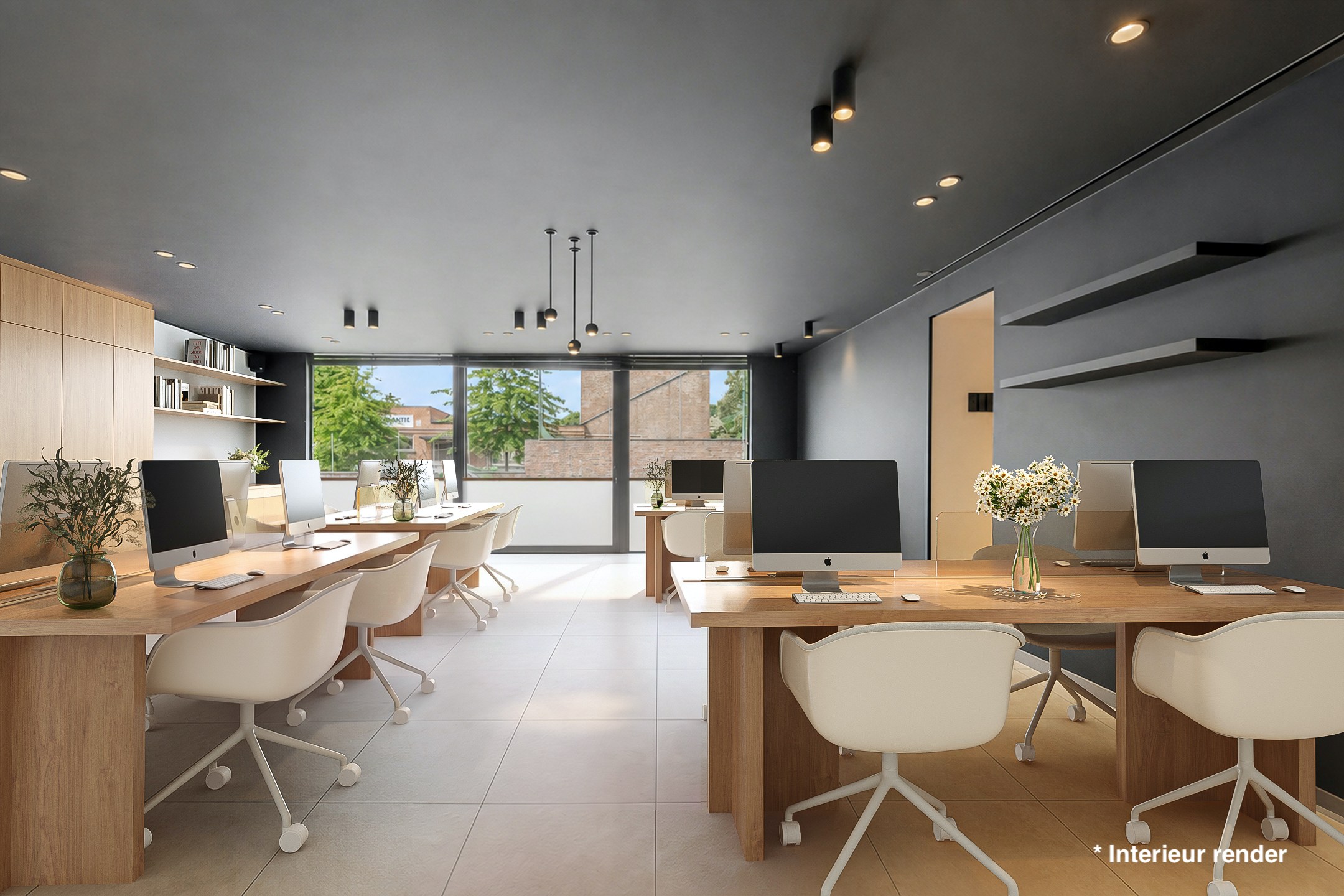 Handelspand (188 m²) + duplex met 4 slpk. in centrum Alken - foto 5