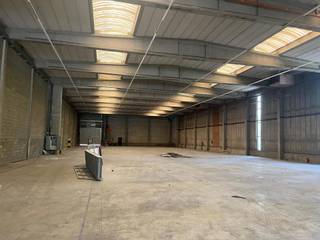 Unit B - Magazijn van 1.900m² met 247 m² volledige vernieuwde kantoorruimte ideaal gelegen nabij de snelweg en de Haven.Magazijn voorzien van 2...