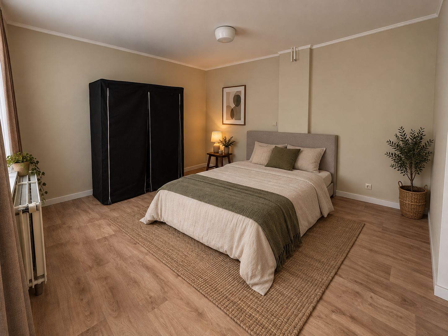 Ruim 1-slaapkamerappartement met koertje met garage te Aartrijke - foto 4