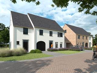 Welkom in de warme omhelzing van een landelijke halfopen nieuwbouwwoning, inclusief carport, gelegen op een zuidoostelijk-georiënteerd perceel in een serene verkaveling. Deze charmante woning biedt niet alleen rust en comfort, maar ook een perfecte samensmelting van een moderne levensstijl en landelijke sfeer. Met 3 slaapkamers is deze woning ideaal voor een gezinsleven terwijl een optionele vaste trap naar de zolder de mogelijkheid biedt voor een 4e slaapkamer. Deze energiezuinige BEN-woning is uitgerust met geavanceerde technologieën, waaronder een warmtepomp, vloerverwarming op het gelijkvloers en de verdieping, ventilatie type D met warmterecuperatie, een regenwaterput van 10.000L, zonnepanelen, en meer. Het zuidoostelijk-georiënteerde perceel laat je genieten van de ochtendzon en creëert een sfeervolle buitenruimte voor ontspanning en gezelligheid. Voor meer informatie en om deze droomwoning te ontdekken, neem contact op met Ewout via 0497 588 888 of stuur een e-mail naar contact@huysmanbouw.be. Laten we samen de weg naar jouw nieuwe thuis verkennen.