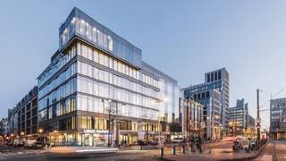 Beautiful office space for rent ideally located in front of the South station. Numerous shops, restaurants, hotels and parking nearby.<br />Easily accessible by train and public transport.<br />Surface: 1,108 sqm.<br />Indoor parking available: 1.800 €/space/year