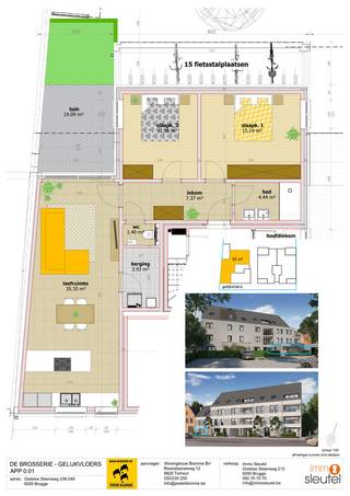 Apartment for sale in Bruges