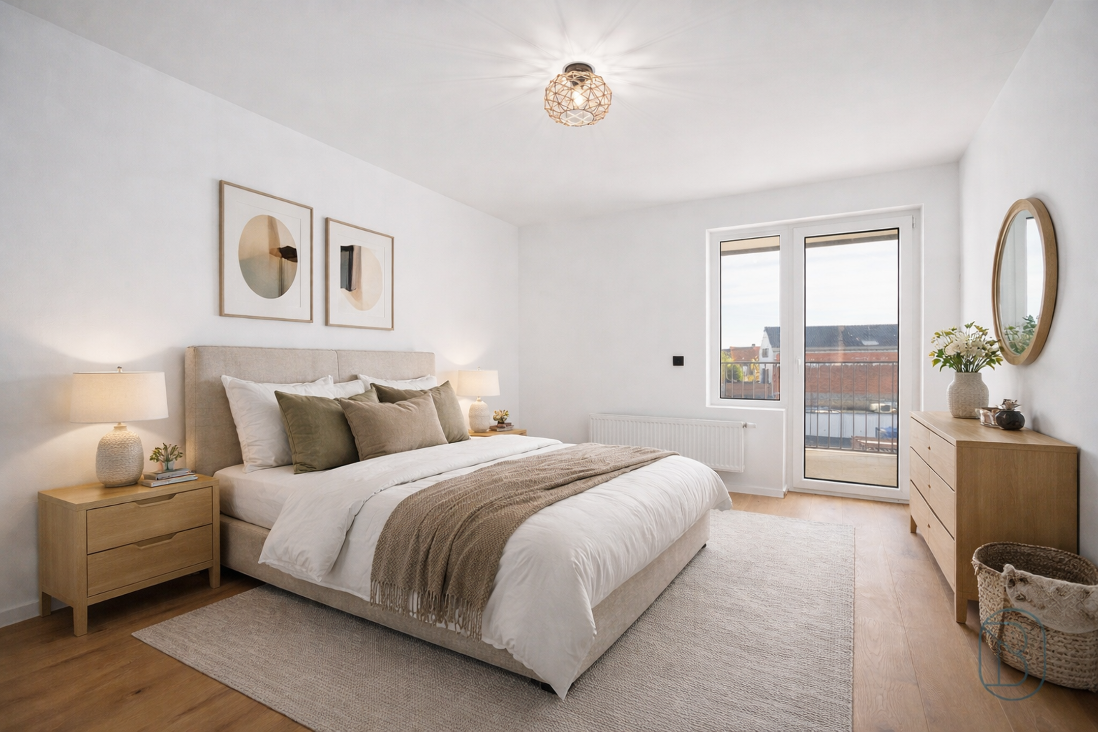Recent gerenoveerd appartement met terras in Wevelgem - foto 5