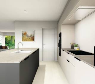In het rustige en residentiële Deerlijk vinden we deze gesimuleerde woning terug op de bouwgrond gelegen te Kleine Klijtstraat 14. Deze...