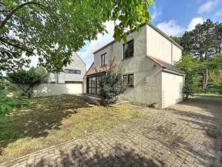 Aan de Vogelsancklaan 308 in Zonhoven vindt u deze ruime open bebouwing op een perceel van 9a 02ca. Met een bewoonbare oppervlakte van 190 m² volgens het EPC, een praktische indeling en voldoende binnen- en buitenruimte biedt deze woning heel wat mogelijkheden voor gezinnen of wie wonen en thuiswerken wil combineren.<br /><br />De ligging zorgt voor een vlotte bereikbaarheid, met het centrum van Zonhoven, winkels, scholen en dagelijkse voorzieningen op korte afstand. Via de nabijgelegen verbindingswegen bereikt u ook Hasselt, Houthalen-Helchteren en Genk gemakkelijk.<br /><br />U betreedt de woning via de inkomhal met gastentoilet. De geïnstalleerde keuken staat in open verbinding met de leefruimte, waar voldoende plaats is voor een gezellige zithoek en een ruime eetplaats. Een afzonderlijk bureau biedt ruimte om rustig te werken of een hobby uit te oefenen. De aparte wasplaats, ruime berging en inpandige garage maken het gelijkvloers compleet en zorgen voor het nodige praktische comfort.<br /><br />Op de verdieping leidt de nachthal naar drie volwaardige slaapkamers en de badkamer. Via een zolderluik in één van de slaapkamers bereikt u de zolder, die bijkomende bergruimte biedt.<br /><br />Ook buiten heeft deze woning veel te bieden. Het terras en de volledig omheinde tuin vormen een aangename plek om te ontspannen, buiten te eten of de kinderen te laten spelen. Parkeren kan op de privatieve autostaanplaats vooraan, op de ruime oprijlaan, achteraan het perceel of in de inpandige garage.<br /><br />De combinatie van een royale woonoppervlakte, drie slaapkamers, een afzonderlijk bureau en een aangename tuin maakt deze open bebouwing zeker een bezoek waard.<br />Wilt u de mogelijkheden van deze woning zelf ontdekken? Contacteer Meyers Vastgoed voor meer informatie of om een bezichtiging in te plannen.