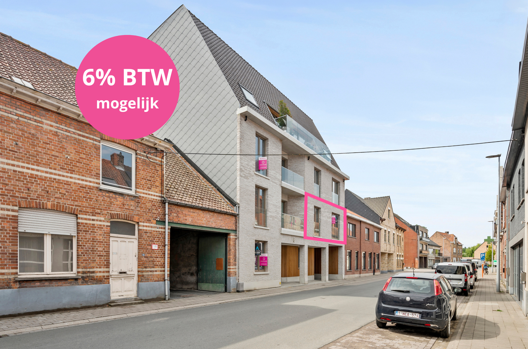 Lichtrijk nieuwbouwappartement (2 slpk) met zonnig terras - foto 2