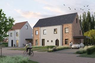 In de Jozef Verduynstraat in Ruddervoorde bouwt Danneels ruime energiezuinige gezinswoningen in stijlvolle architectuur. De woningen zijn ideaal gelegen; in een verkeersluwe straat in het centrum, dicht bij alle voorzieningen.<br /><br />Op het lot 1 bouwen we een fraaie halfopen bebouwing in hedendaags landelijke stijl.  Met o.m. een open ingedeelde woonkamer, ingerichte eilandkeuken en badkamer, mooie tuin met gezellig terras, 3 mooie slaapkamers, dressingruimte, oprit, carport, … vind je hier alles wat een gezin verlangt.<br /><br />Deze bijna-energieneutrale woning is uitgerust met een geothermische warmtepomp, zonnepanelen en een ventilatiesysteem met warmterecuperatie.<br /><br /><span>Danneels werkt jouw nieuwe woning sleutel-op-de-deur voor je af en jij kiest zelf jouw keuken- en badkamerinrichting en de vloer- en wandtegels bij onze partners. </span><br /><br /><span>De totaalprijs en de oplevertermijn liggen vooraf vast en jouw klantenbegeleider staat voor je klaar.</span><br /> 