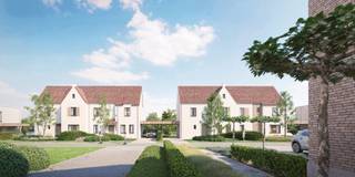 WONING 4: Klassevolle half-open pastorijwoning met een woonopp. van 137,25 m² + carport is gelegen op een perceel van 6a25ca, met een...
