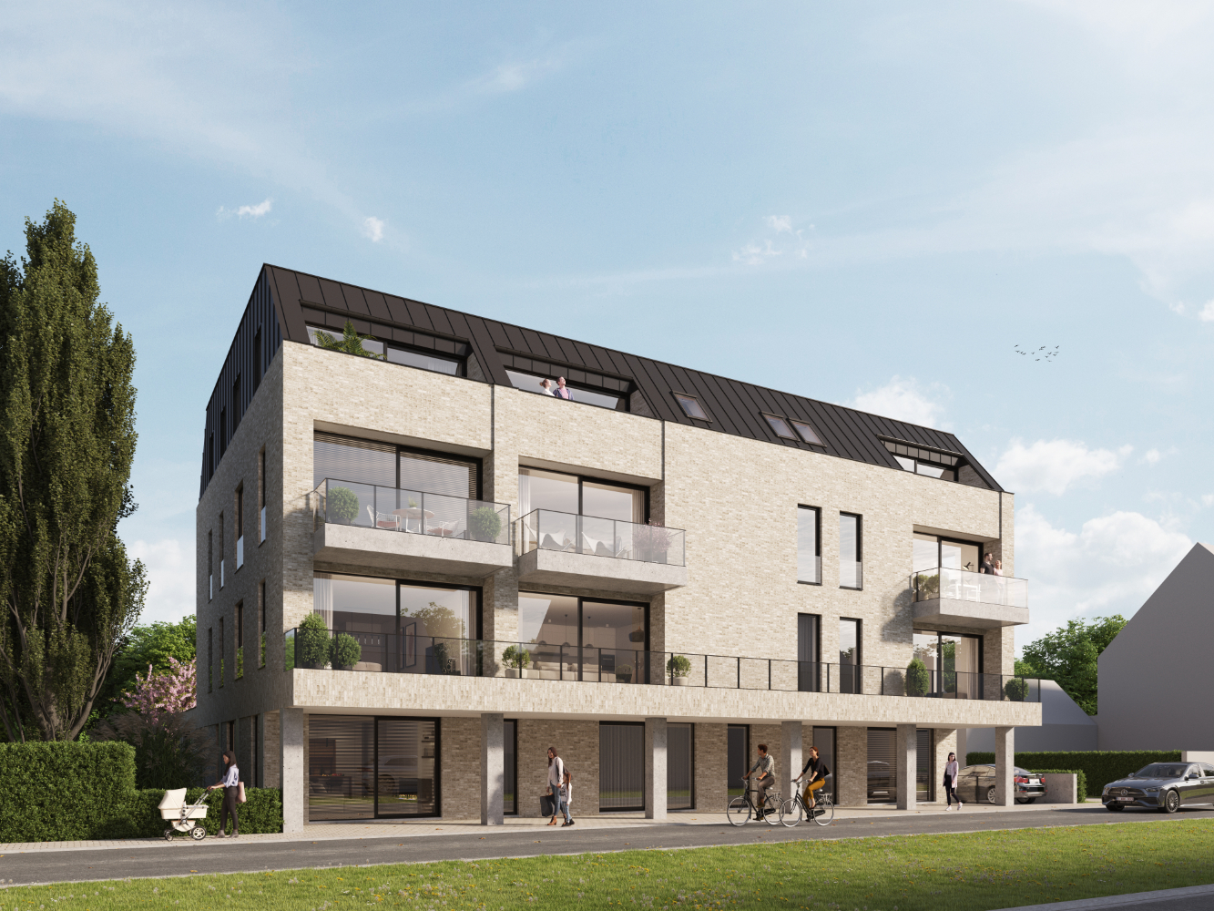 Zeer ruim woonappartement op de tweede verdieping - photo 2