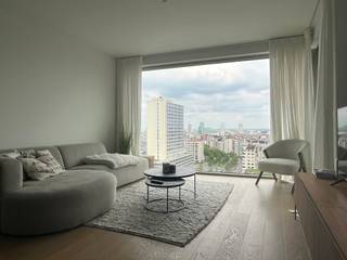 Luxueus appartement met panoramisch uitzicht in de Antwerp TowerGA NAAR WWW.DEBOERENPARTNERS.BE OM RECHTSTREEKS UW ONLINE AFSPRAAK IN TE...