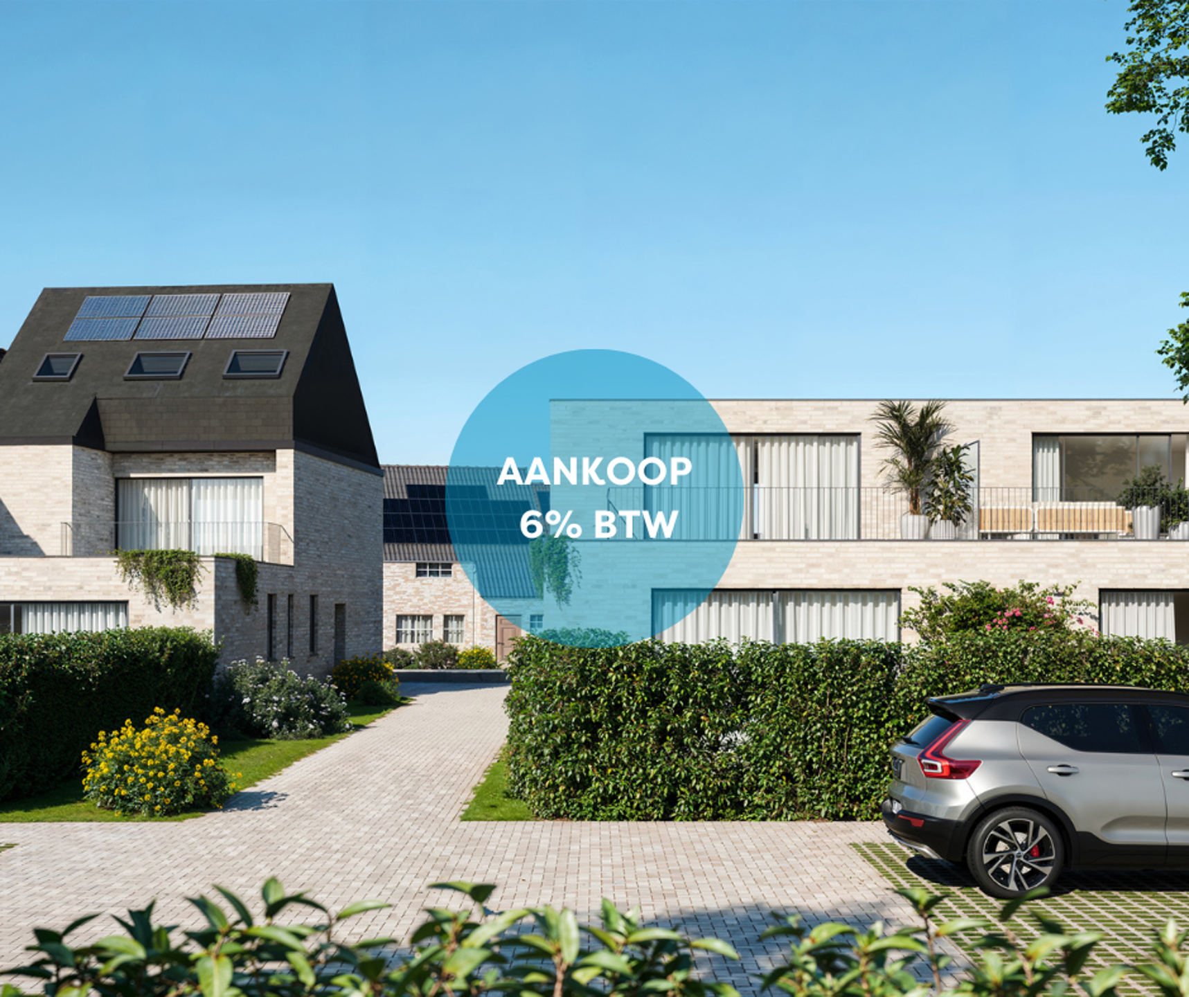 Gelijkvloers appartement met drie slaapkamers en tuin - foto 1