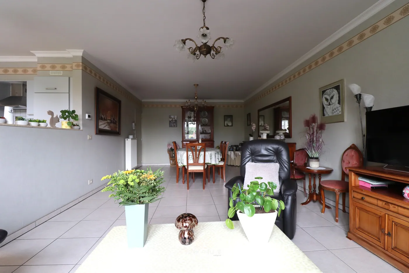 Rustig gelegen appartement met twee slaapkamers, terras én garage nabij het centrum van Temse  - foto 3