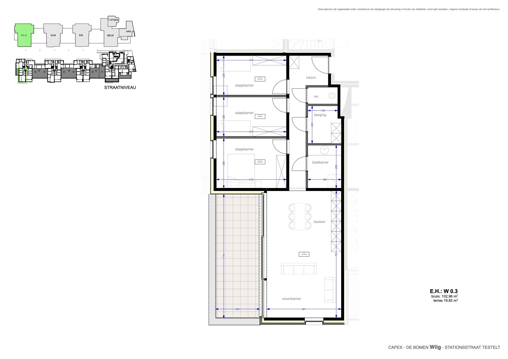 Hoekappartement 3 slpk met prachtig terras - foto 3