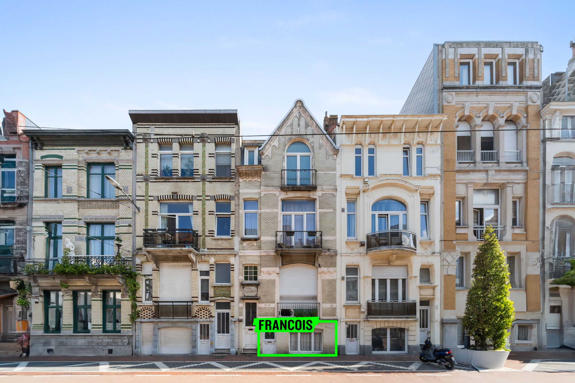 Tweeslaapkamer appartement met stadskoer in het centrum van Blankenberge - foto 1