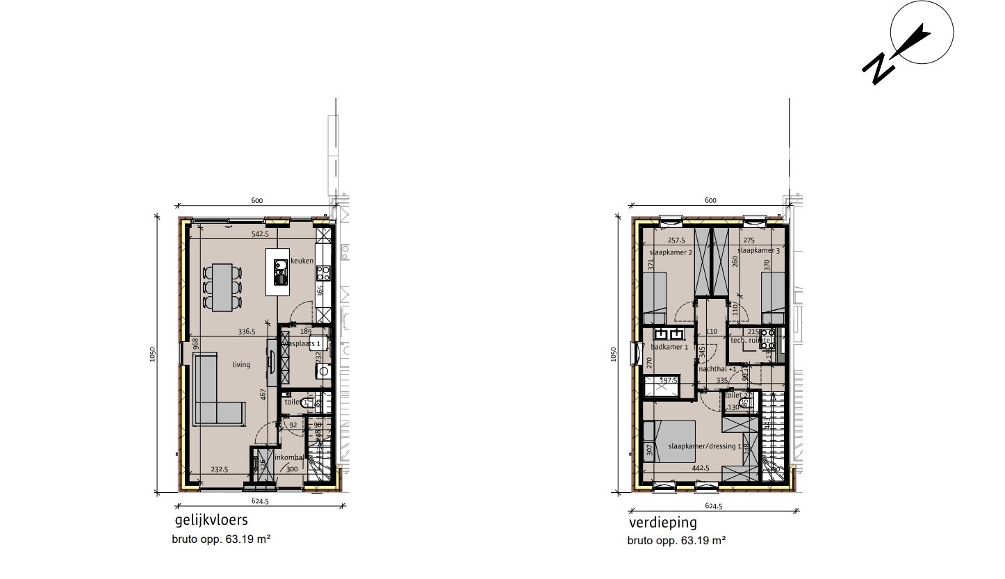 3 slaapkamers, snelle afwerking mogelijk ! - foto 4