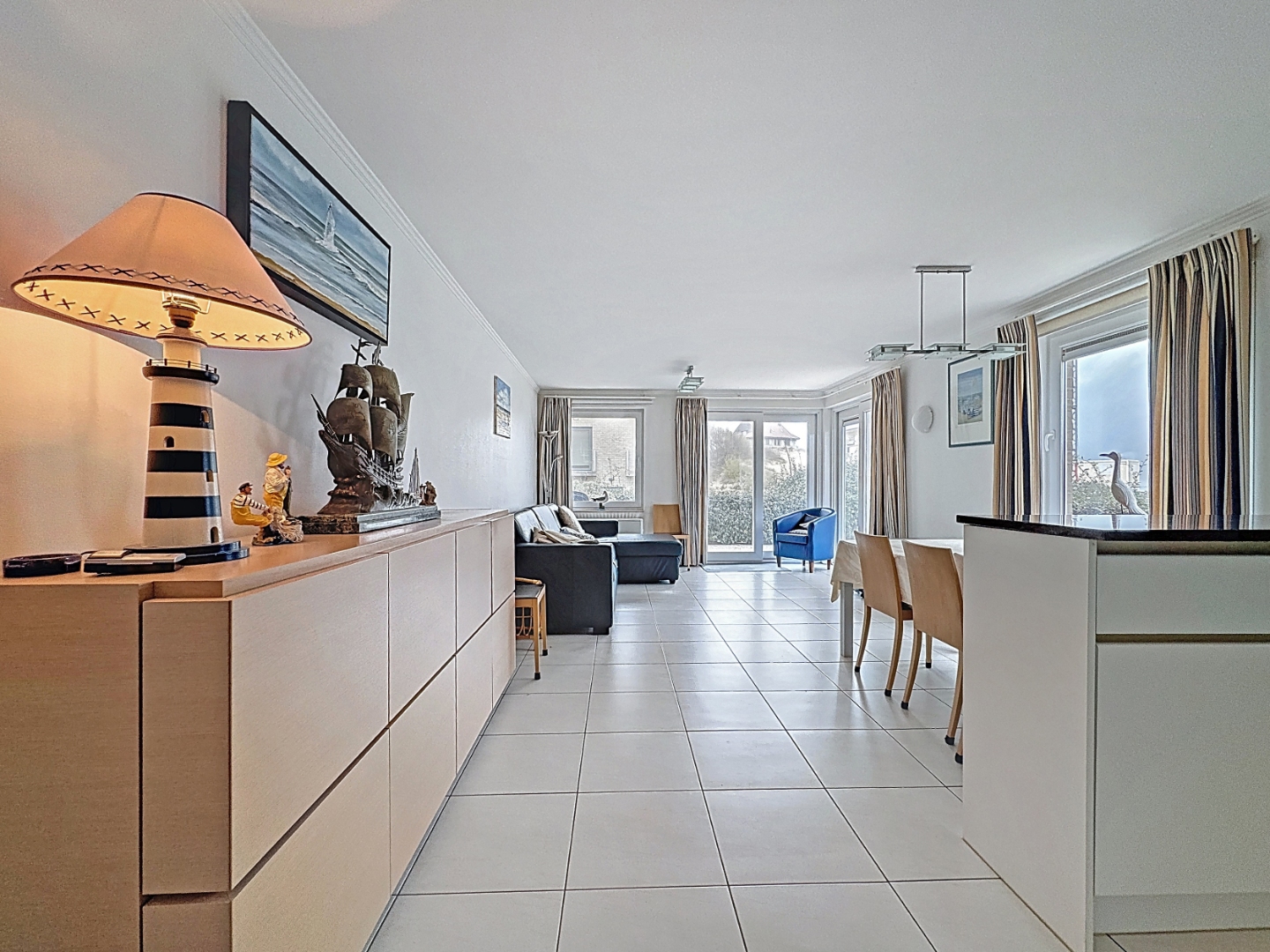 Appartement met topligging, zicht op de duinen en Mieke Hill. - photo 4